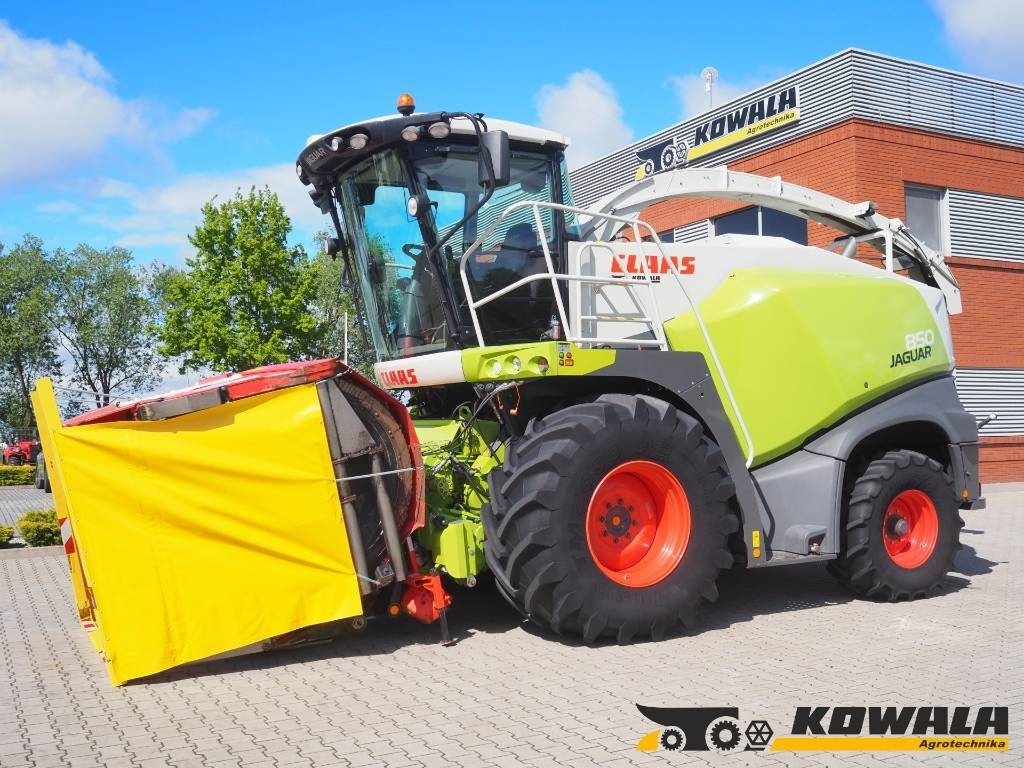 Claas Jaguar 850 + Kemper 445 - Picadora de forragem automotriz: foto 1 Claas Jaguar 850 + Kemper 445 - Picadora de forragem automotriz: foto 1
