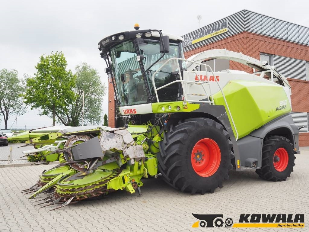 Claas Jaguar 850 + Orbis 450 - Picadora de forragem automotriz: foto 1 Claas Jaguar 850 + Orbis 450 - Picadora de forragem automotriz: foto 1