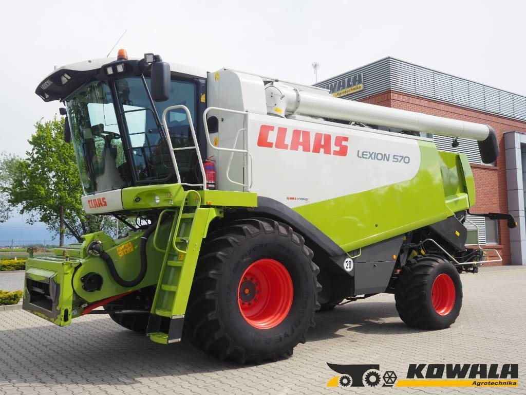 Claas Lexion 570 4WD + V750 - Ceifeira debulhadora: foto 1 Claas Lexion 570 4WD + V750 - Ceifeira debulhadora: foto 1