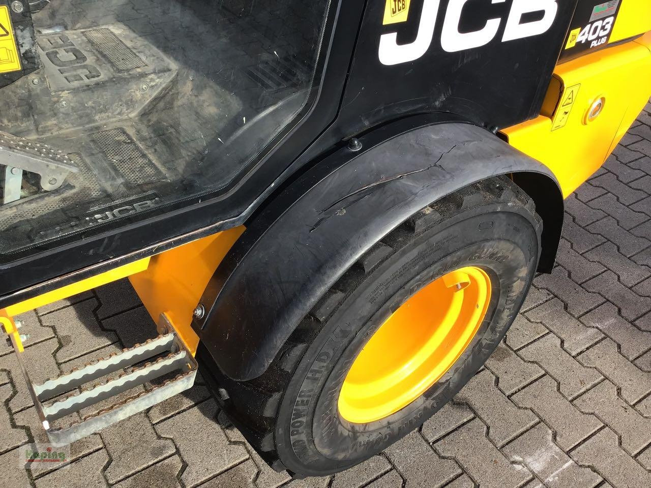 Carregadora articulada JCB 403 PLUS: foto 7