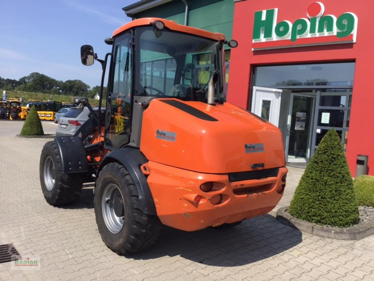 Pá carregadora de rodas JCB 409: foto 9