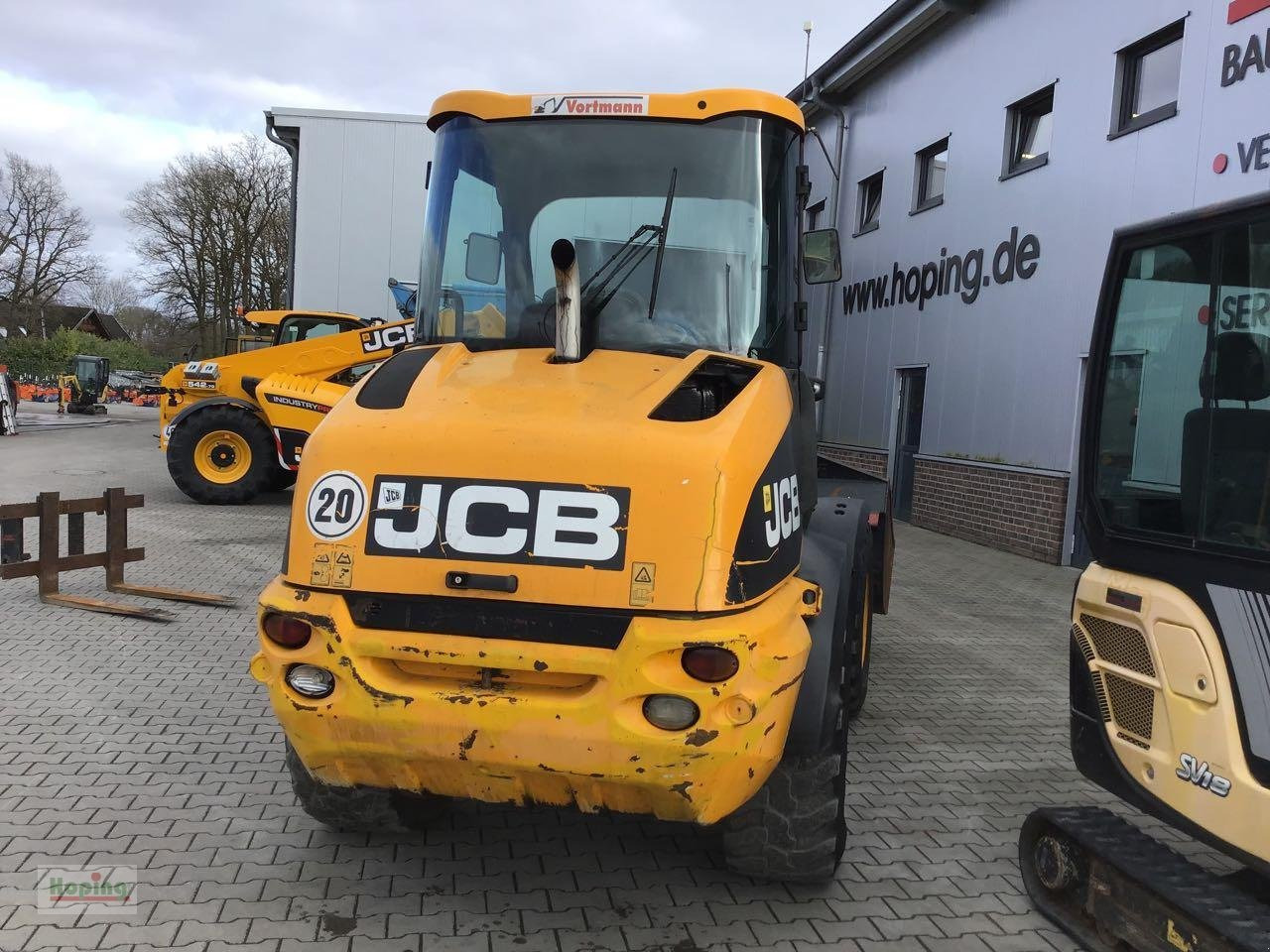 JCB 409 - Pá carregadora de rodas: foto 4 JCB 409 - Pá carregadora de rodas: foto 4