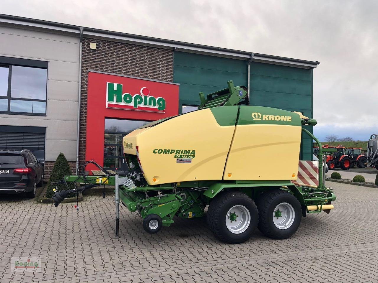 Krone Comprima CF 155 XC - Enfardadeira de fardos redondos: foto 1 Krone Comprima CF 155 XC - Enfardadeira de fardos redondos: foto 1