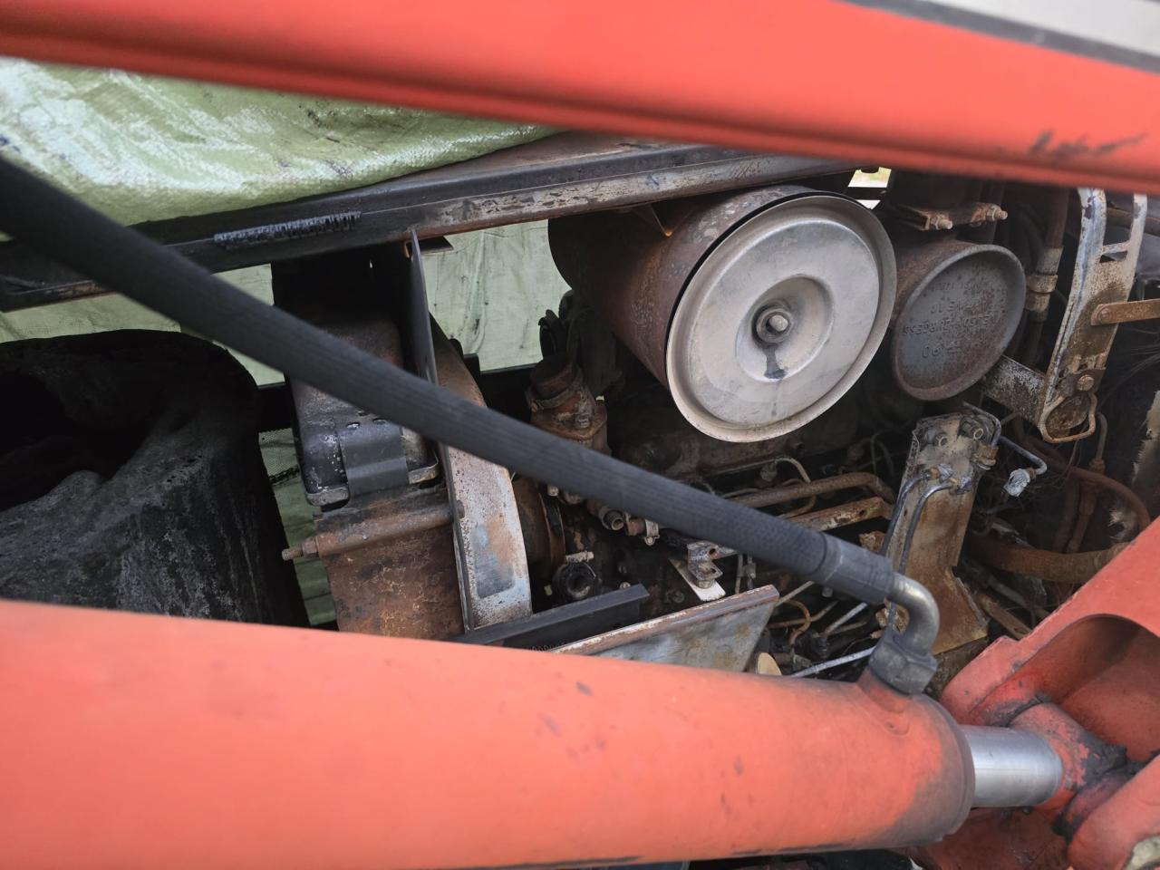 Trator Massey Ferguson MF 390 T *Brandschaden*: foto 7
