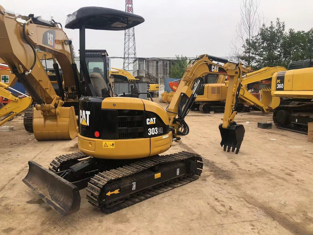 Caterpillar 303CR - Mini escavadeira: foto 4 Caterpillar 303CR - Mini escavadeira: foto 4
