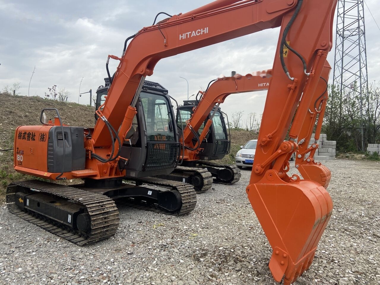 Hitachi ZX80 - Escavadora de rastos: foto 5 Hitachi ZX80 - Escavadora de rastos: foto 5