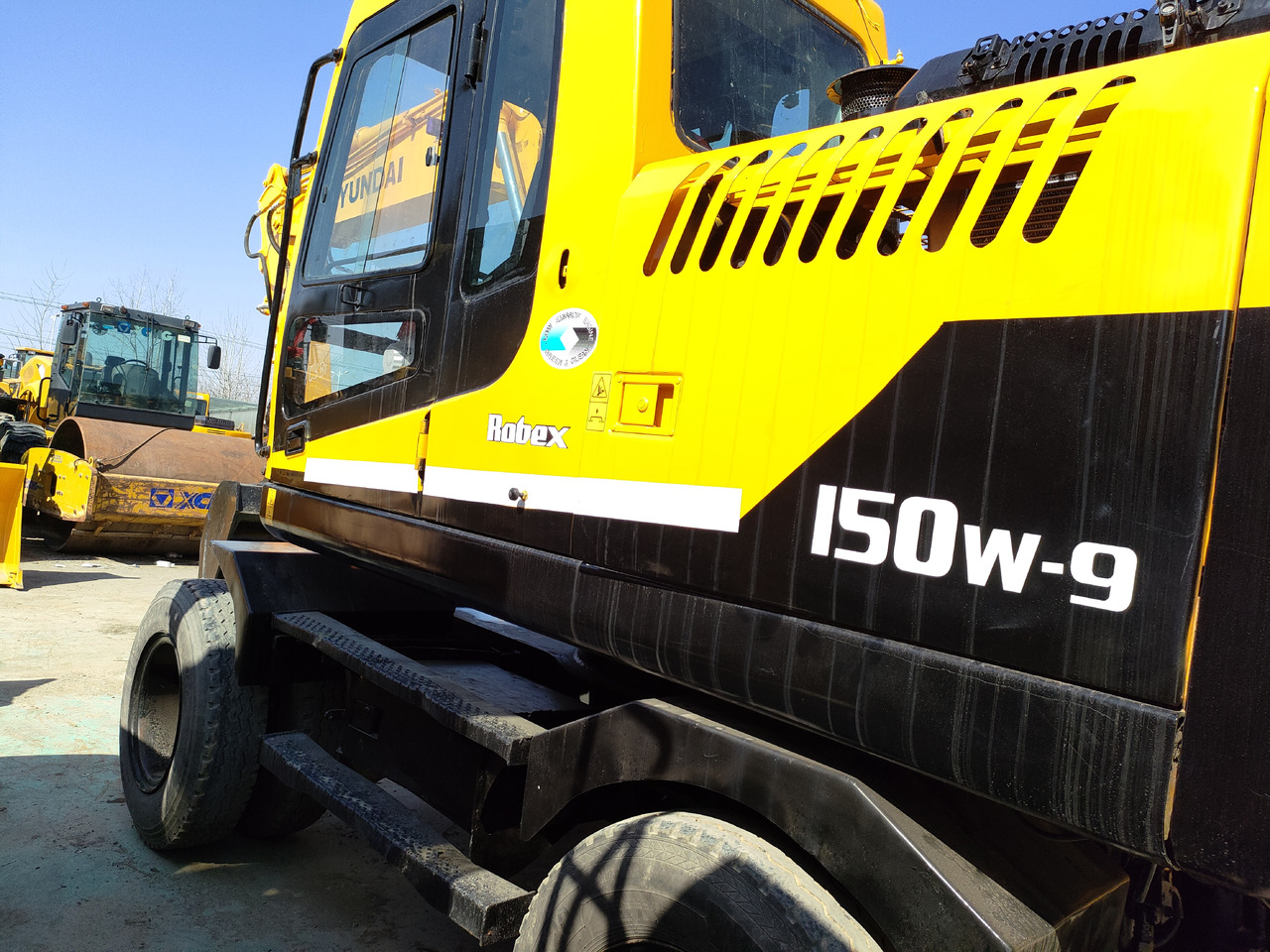 Hyundai R150W-9 - Escavadeira de rodas: foto 5 Hyundai R150W-9 - Escavadeira de rodas: foto 5