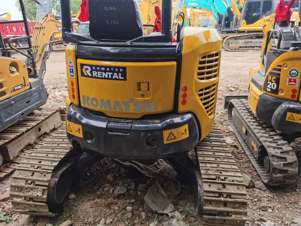 Komatsu PC35MR - Mini escavadeira: foto 4 Komatsu PC35MR - Mini escavadeira: foto 4