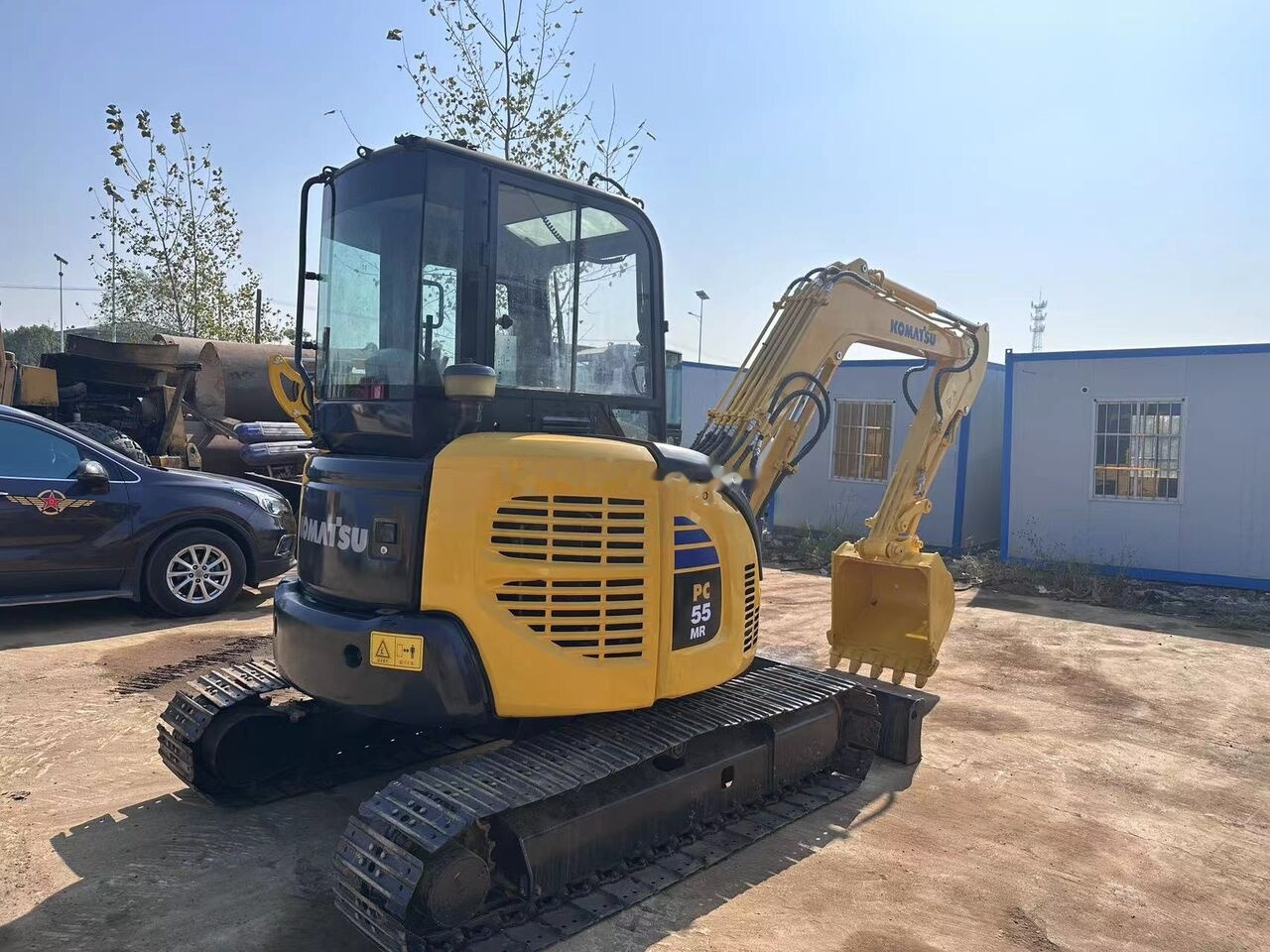 Komatsu PC55MR - Mini escavadeira: foto 1 Komatsu PC55MR - Mini escavadeira: foto 1