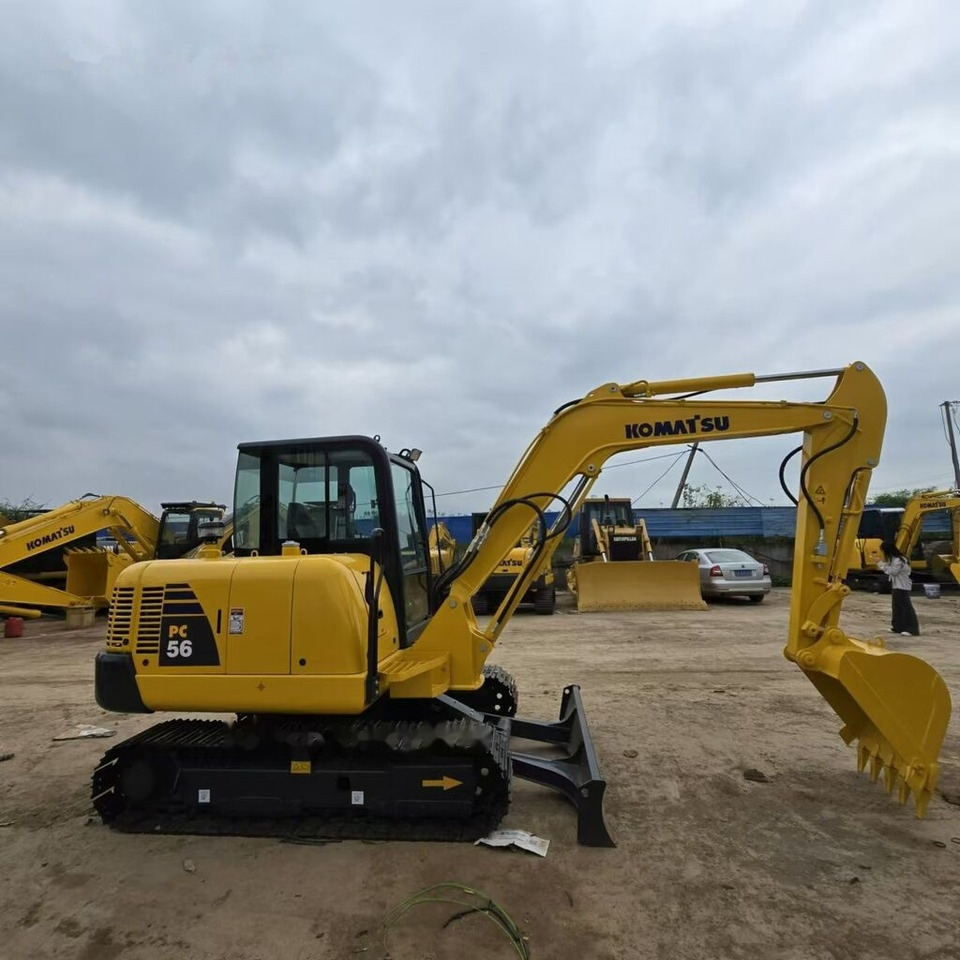 Komatsu PC56 - Mini escavadeira: foto 4 Komatsu PC56 - Mini escavadeira: foto 4