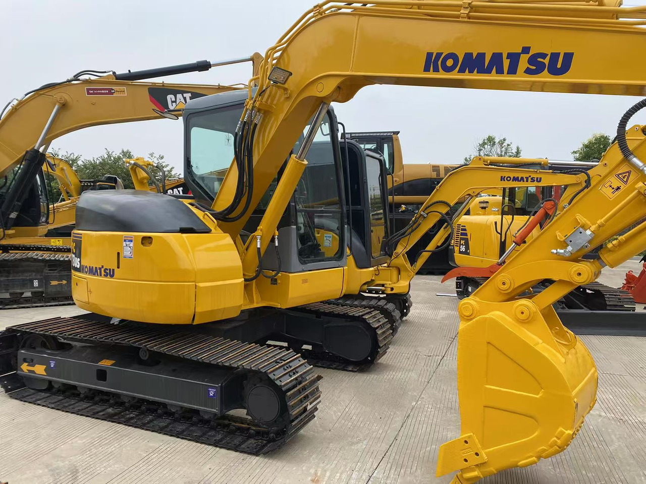 Komatsu PC78US - Mini escavadeira: foto 3 Komatsu PC78US - Mini escavadeira: foto 3