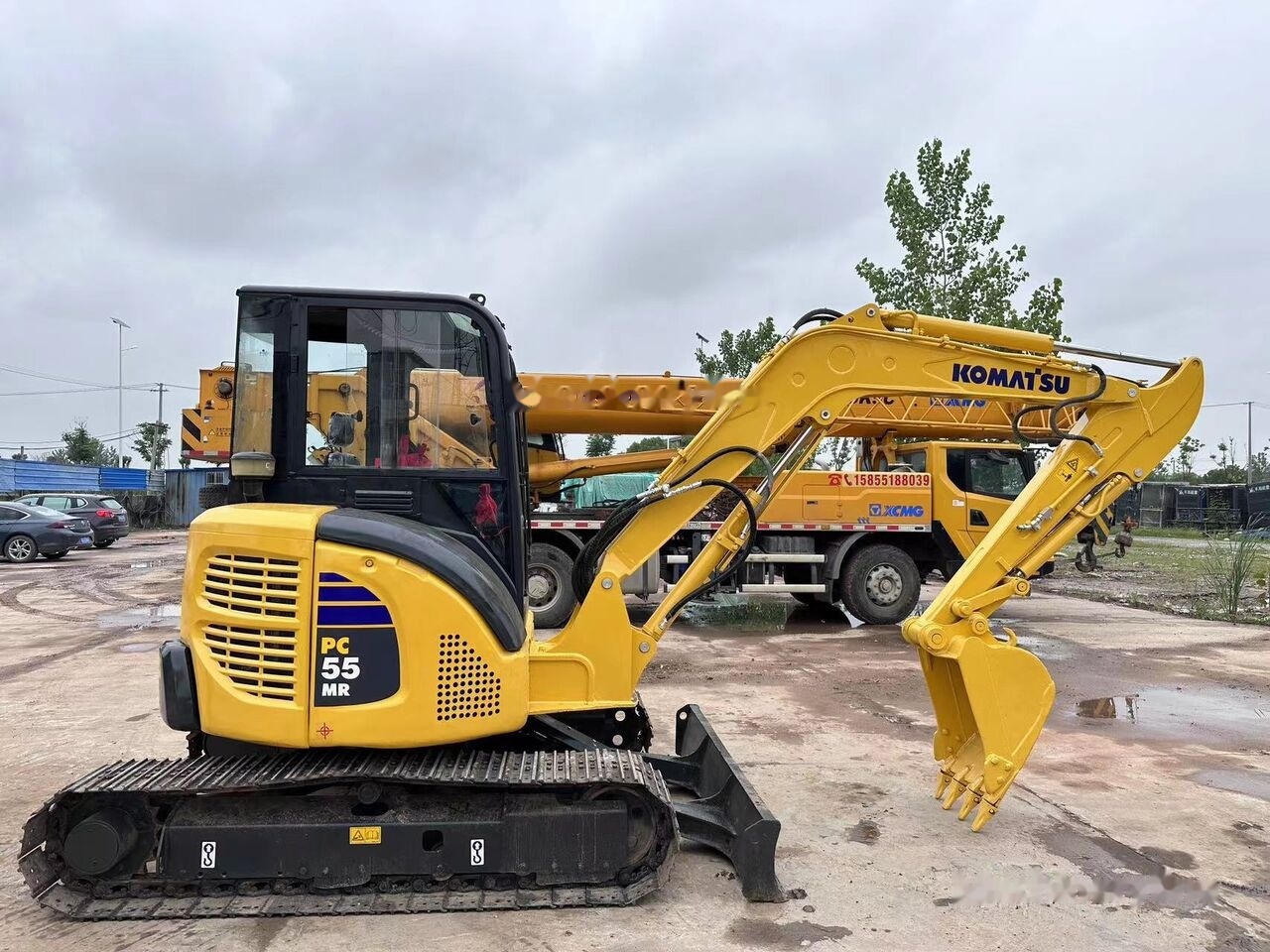 Komatsu pc55mr - Mini escavadeira: foto 3 Komatsu pc55mr - Mini escavadeira: foto 3
