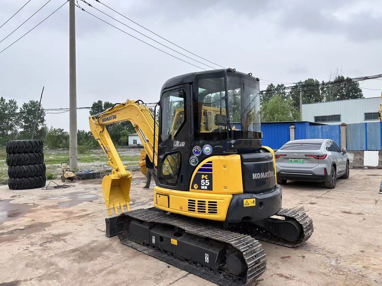 Komatsu pc55mr - Mini escavadeira: foto 5 Komatsu pc55mr - Mini escavadeira: foto 5