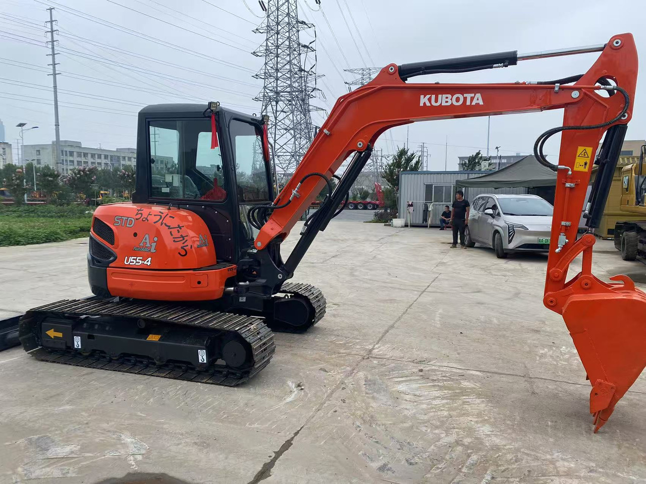 Mini escavadeira Kubota U55-4: foto 7