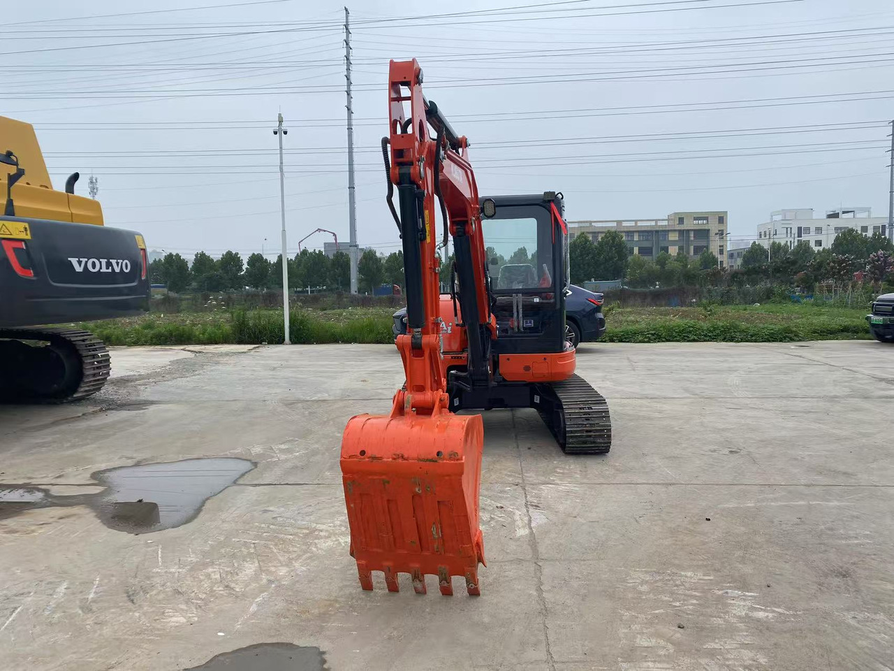 Mini escavadeira Kubota U55-4: foto 8 Mini escavadeira Kubota U55-4: foto 8