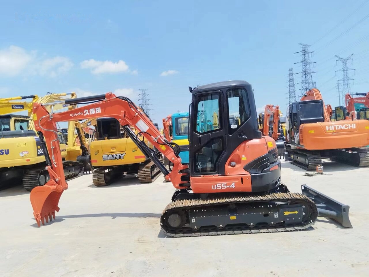 Kubota U55 - Mini escavadeira: foto 4 Kubota U55 - Mini escavadeira: foto 4