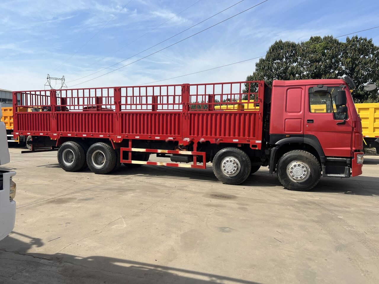 Camião de caixa aberta/ Plataforma Sinotruk Howo Howo 8*4: foto 9