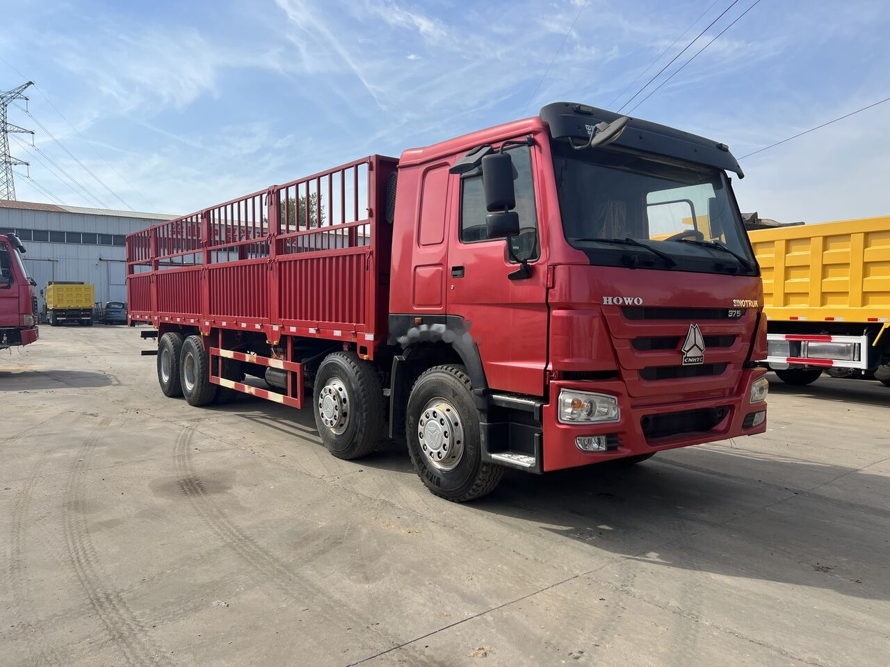 Camião de caixa aberta/ Plataforma Sinotruk Howo Howo 8*4: foto 11