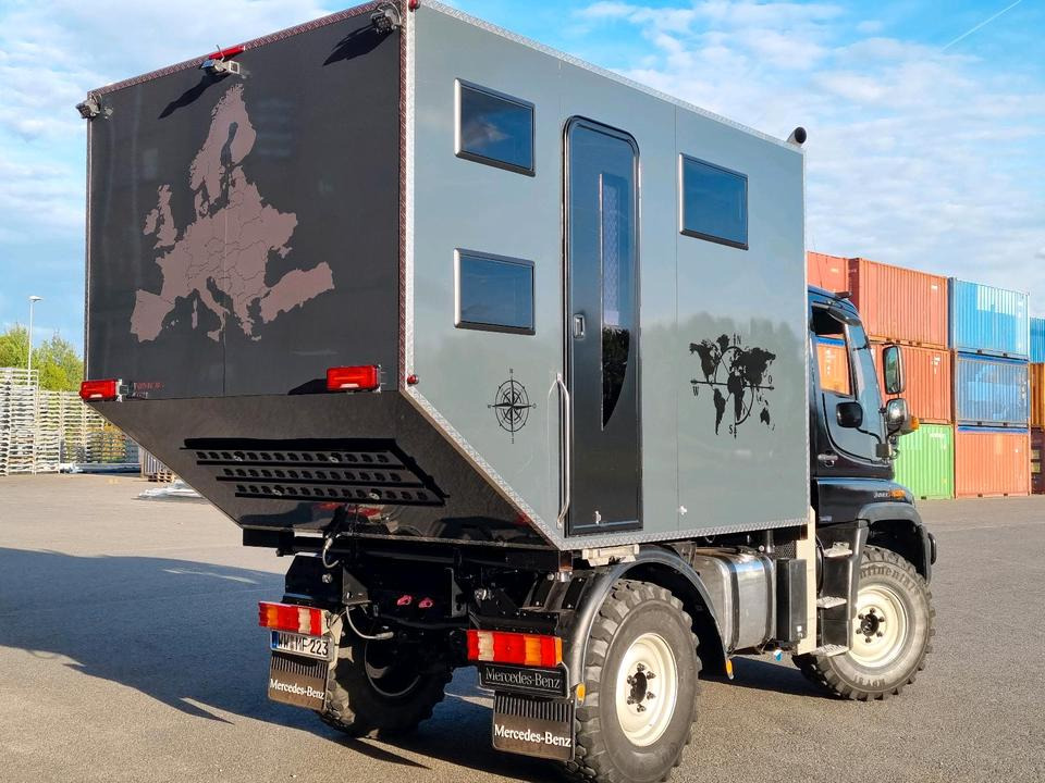Unimog U300 Wohnmobil Camper Mercedes-Benz 405 U 300 400 Expeditionsfahrzeug Expeditionsmobil - Autocaravana: foto 3 Unimog U300 Wohnmobil Camper Mercedes-Benz 405 U 300 400 Expeditionsfahrzeug Expeditionsmobil - Autocaravana: foto 3