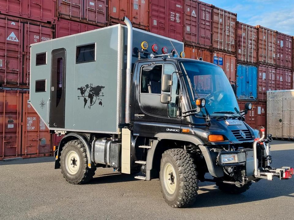 Unimog U300 Wohnmobil Camper Mercedes-Benz 405 U 300 400 Expeditionsfahrzeug Expeditionsmobil - Autocaravana: foto 4 Unimog U300 Wohnmobil Camper Mercedes-Benz 405 U 300 400 Expeditionsfahrzeug Expeditionsmobil - Autocaravana: foto 4