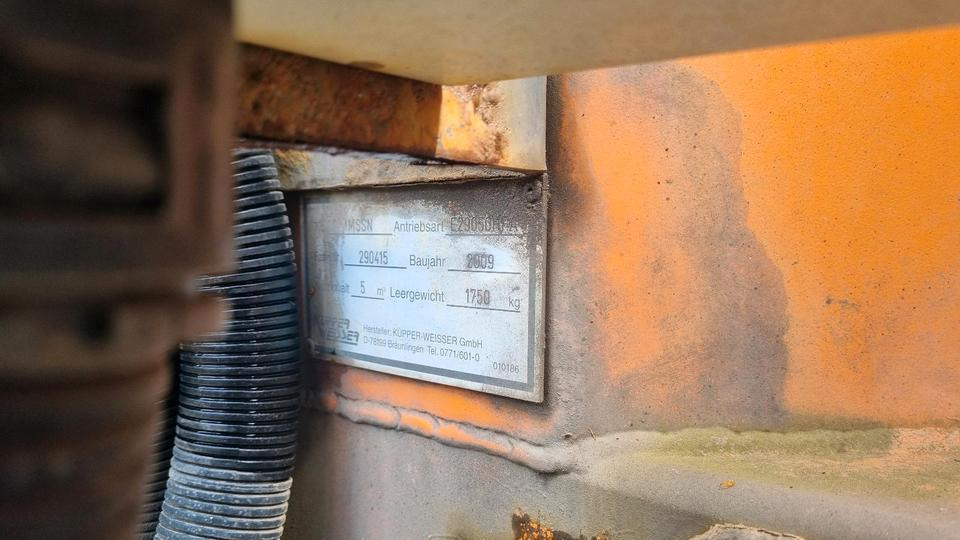 Espalhador de areia/ Sal IMS Solestreuer Salzstreuer 5m3 V-Pad Salzsilo Winterdienst LKW Sole Sprühanlage IMSSN Küpper Weisser Schmidt: foto 12