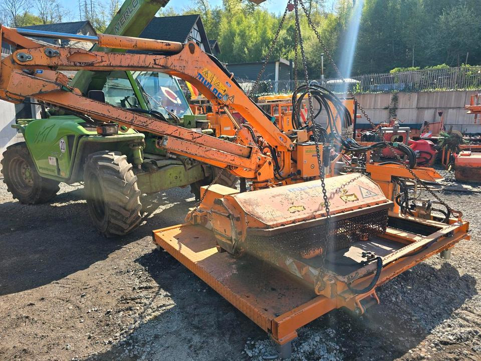 Limpa bermas Mulag MHU 800 Mähausleger Böschungsmäher Böschungsmulcher für Unimog 405 U 300 400 500 318 423 427 430 527 535 530 Mercedes-Benz: foto 6