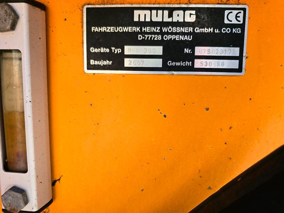 Mulag MRM 300 Randstreifenmäher Leitpfostenmähgerät Böschungsmäher Böschungsmulcher Unimog 400 300 500 423 430 318 530 Mulchgerät - Triturador lateral: foto 5 Mulag MRM 300 Randstreifenmäher Leitpfostenmähgerät Böschungsmäher Böschungsmulcher Unimog 400 300 500 423 430 318 530 Mulchgerät - Triturador lateral: foto 5