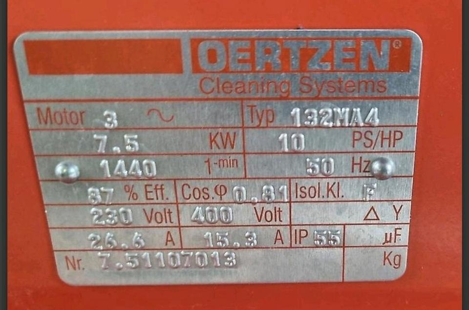Lavadora de alta pressão Oertzen HDL 250 FIRE-TEC Hochdruck Feuerlöschgerät Hochdruckreiniger: foto 6