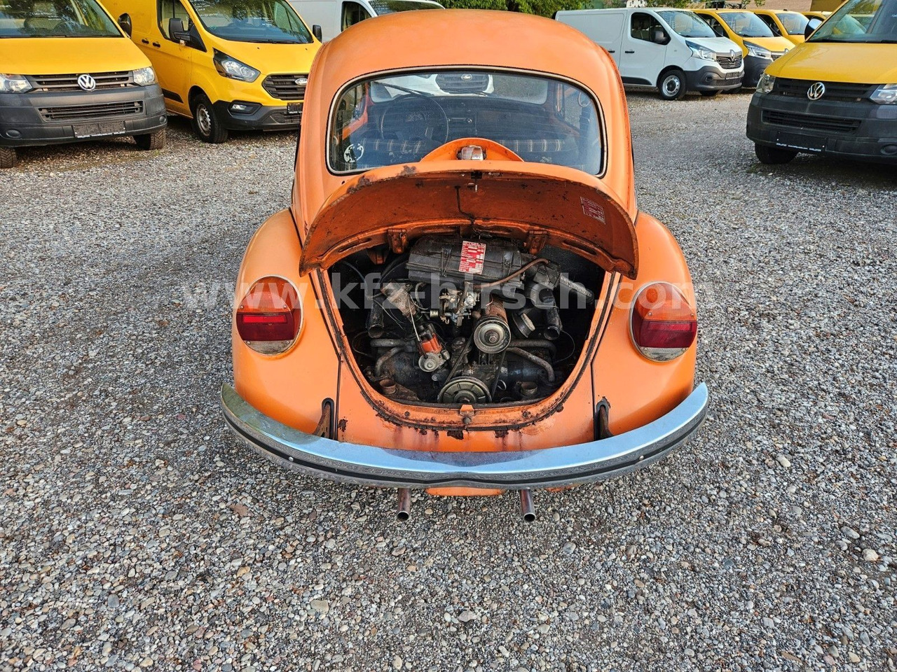 Sedan Volkswagen Käfer 1200 1.Hand in der seltenen Farbe Orange: foto 12