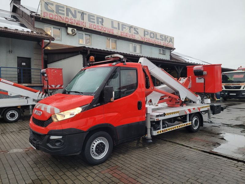 Iveco Daily 35S12 podnośnik koszowy 20 m Multitel MX200 bucket truck boom lift - Caminhão com plataforma aérea: foto 1 Iveco Daily 35S12 podnośnik koszowy 20 m Multitel MX200 bucket truck boom lift - Caminhão com plataforma aérea: foto 1