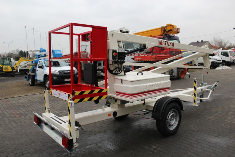 Matilsa Parma 12 Nowy Fabrycznie Podnośnik Koszowy Na Przyczepie - Plataforma de elevaçao rebocável: foto 3 Matilsa Parma 12 Nowy Fabrycznie Podnośnik Koszowy Na Przyczepie - Plataforma de elevaçao rebocável: foto 3