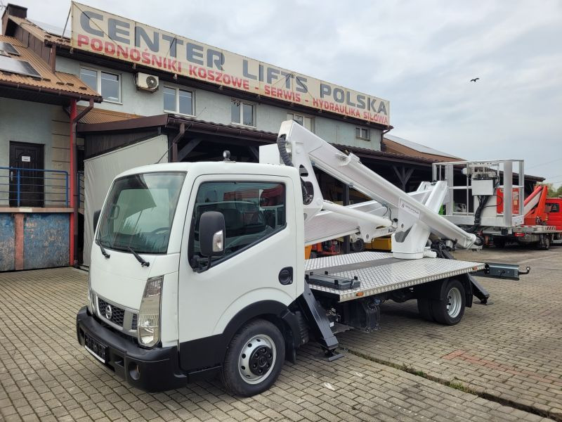 Nissan Cabstar NT400 podnośnik koszowy 20 m Multitel HX195 - Caminhão com plataforma aérea: foto 1 Nissan Cabstar NT400 podnośnik koszowy 20 m Multitel HX195 - Caminhão com plataforma aérea: foto 1