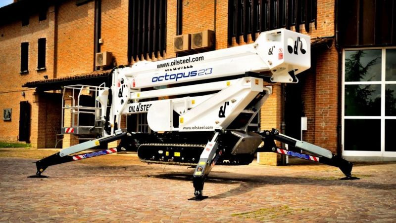 Oil&Steel Octopus 23 nowy podnośnik koszowy na gąsienicach 23 m - Plataforma aranha: foto 5 Oil&Steel Octopus 23 nowy podnośnik koszowy na gąsienicach 23 m - Plataforma aranha: foto 5
