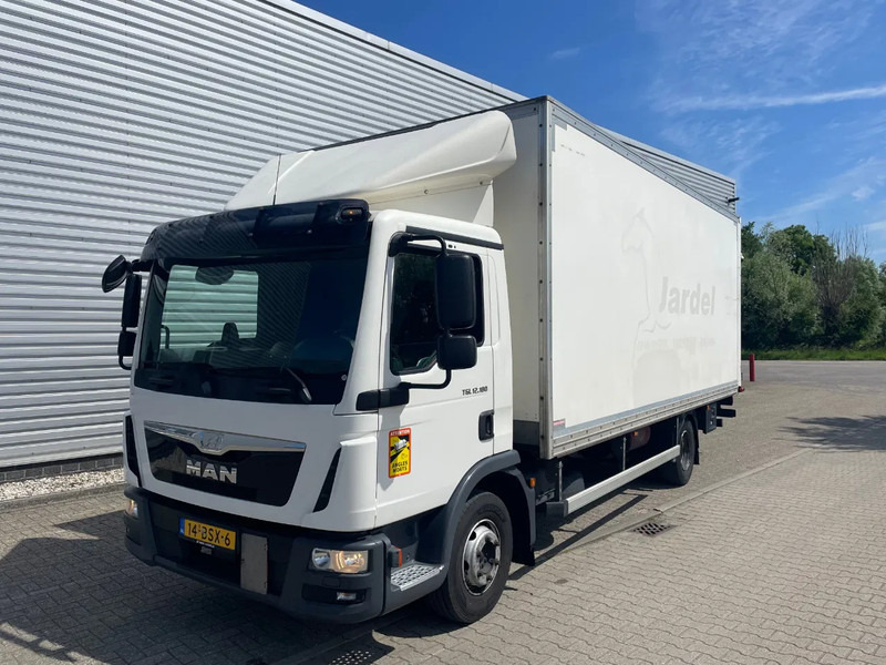 MAN TGL 12.180 / DHOLLANDIA 1500 KG LAADKLEP / AUTOMAAT / - Camião furgão: foto 1 MAN TGL 12.180 / DHOLLANDIA 1500 KG LAADKLEP / AUTOMAAT / - Camião furgão: foto 1