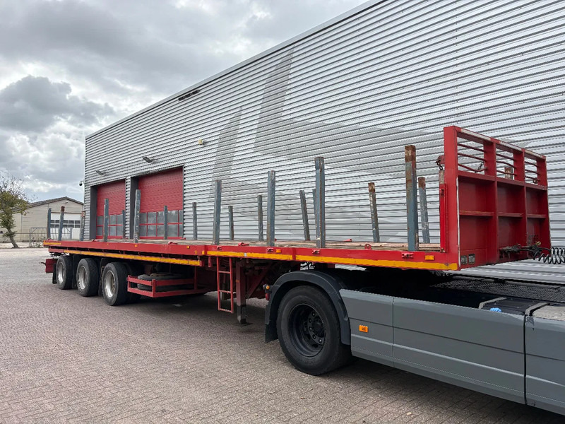 Nooteboom OVB - 48VV / 2x uitschuifbaar 2855cm / BPW ASSEN / 3x hydraulisch gestuurd / APK - TUV OKTOBER 2025 / - Semi-reboque plataforma/ Caixa aberta: foto 1 Nooteboom OVB - 48VV / 2x uitschuifbaar 2855cm / BPW ASSEN / 3x hydraulisch gestuurd / APK - TUV OKTOBER 2025 / - Semi-reboque plataforma/ Caixa aberta: foto 1
