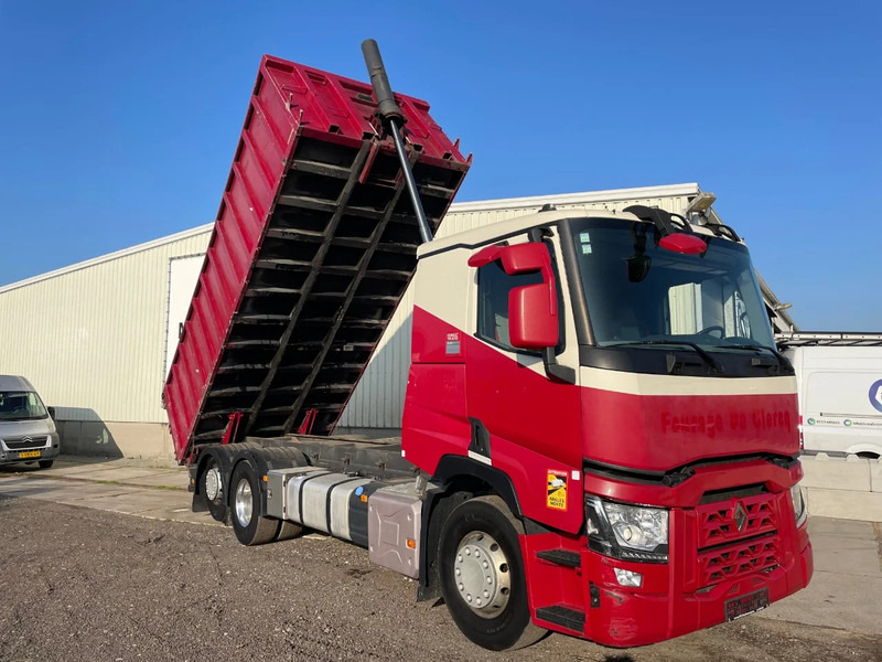 Renault T / 6x2 VOLLEDIG LUCHTGEVEERD / ALU VELGEN / HANDGESCHAKELD / LOW KM / ALU KIPPER 22.5 M3 - Camião basculante: foto 1 Renault T / 6x2 VOLLEDIG LUCHTGEVEERD / ALU VELGEN / HANDGESCHAKELD / LOW KM / ALU KIPPER 22.5 M3 - Camião basculante: foto 1