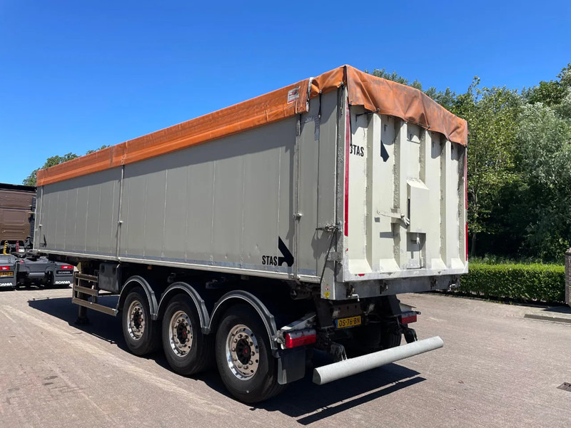 Stas 300 CX / FULL ALUMINIUM / 48M3 / APK - TUV NOVEMBER 2025 / SAF AXLES / DICS BRAKES / RVS FLOOR / - Semi-reboque basculante: foto 3 Stas 300 CX / FULL ALUMINIUM / 48M3 / APK - TUV NOVEMBER 2025 / SAF AXLES / DICS BRAKES / RVS FLOOR / - Semi-reboque basculante: foto 3