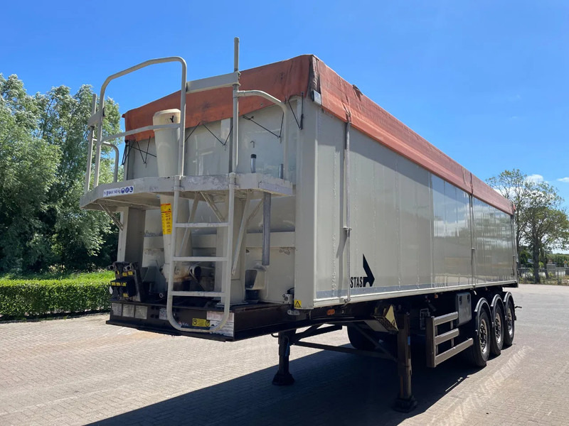 Stas 300 CX / FULL ALUMINIUM / 48M3 / APK - TUV NOVEMBER 2025 / SAF AXLES / DICS BRAKES / RVS FLOOR / - Semi-reboque basculante: foto 2 Stas 300 CX / FULL ALUMINIUM / 48M3 / APK - TUV NOVEMBER 2025 / SAF AXLES / DICS BRAKES / RVS FLOOR / - Semi-reboque basculante: foto 2