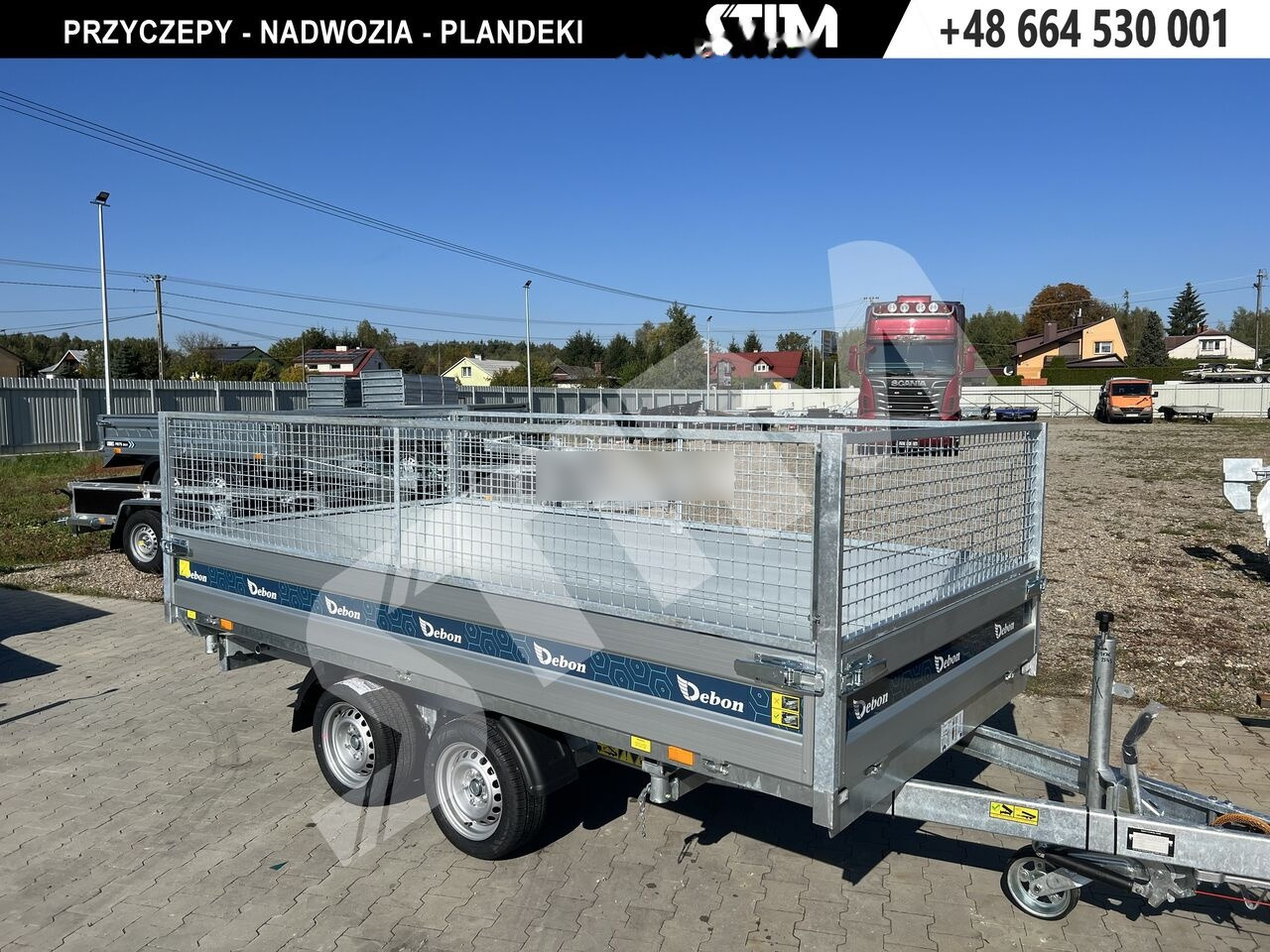 Cheval Liberté Debon, Wywrotka tórjstrona, Elektryczne sterowanie, Debon - Reboque basculante: foto 2 Cheval Liberté Debon, Wywrotka tórjstrona, Elektryczne sterowanie, Debon - Reboque basculante: foto 2