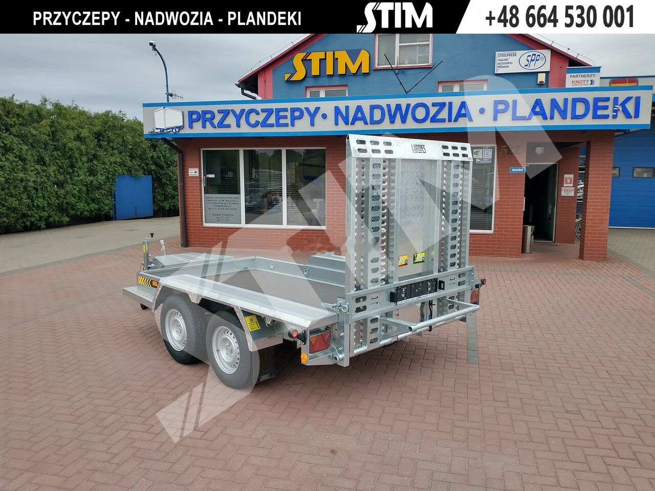Lorries TPM27-3115 - Reboque porta máquinas: foto 1 Lorries TPM27-3115 - Reboque porta máquinas: foto 1
