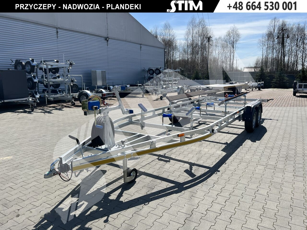 Stim L22/PŁ-PH/75-27 DALPOL - PHOBOS 25 - Reboque para barco: foto 1 Stim L22/PŁ-PH/75-27 DALPOL - PHOBOS 25 - Reboque para barco: foto 1
