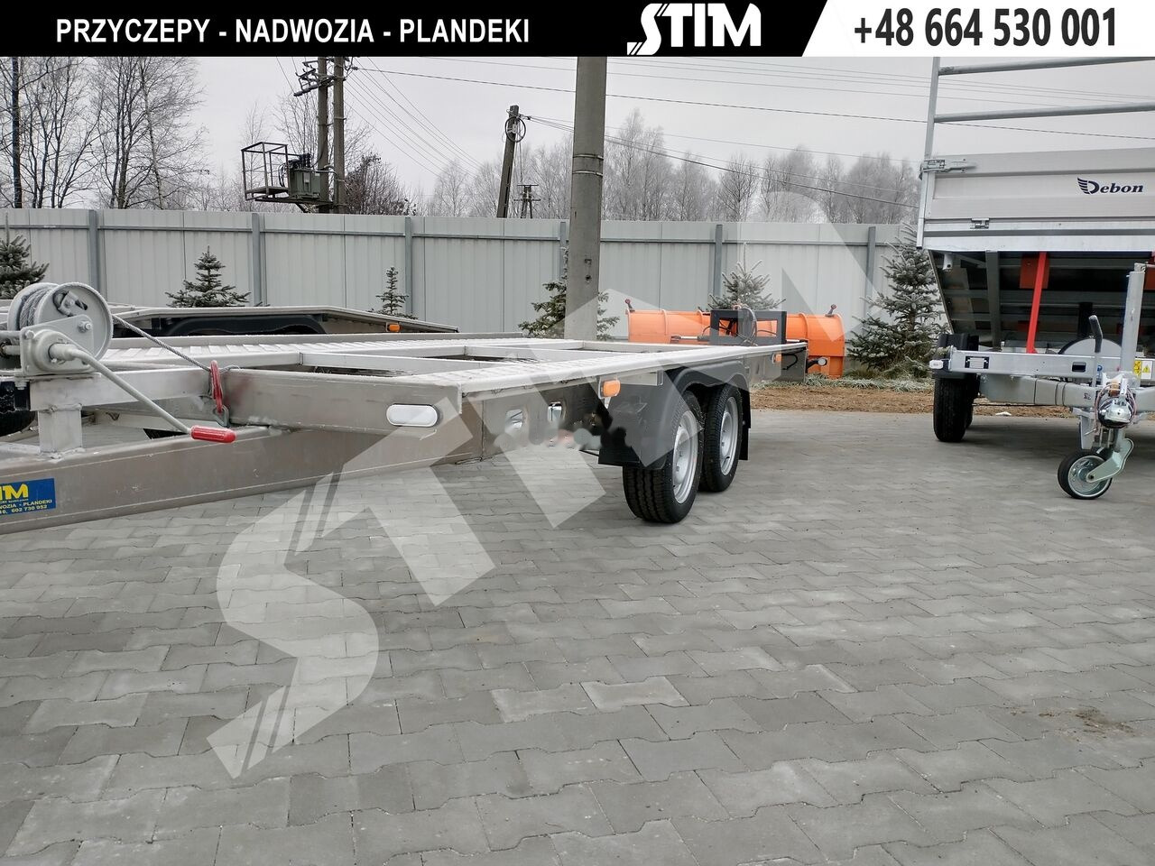 Stim L22/PP-TP/45-27A - Reboque transporte de veículos: foto 3 Stim L22/PP-TP/45-27A - Reboque transporte de veículos: foto 3