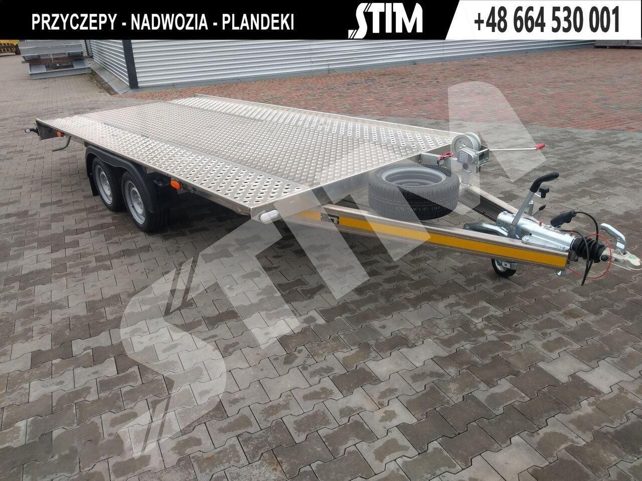 Stim L22/PP-TP/46-27A + wypełnienie - Reboque transporte de veículos: foto 2 Stim L22/PP-TP/46-27A + wypełnienie - Reboque transporte de veículos: foto 2