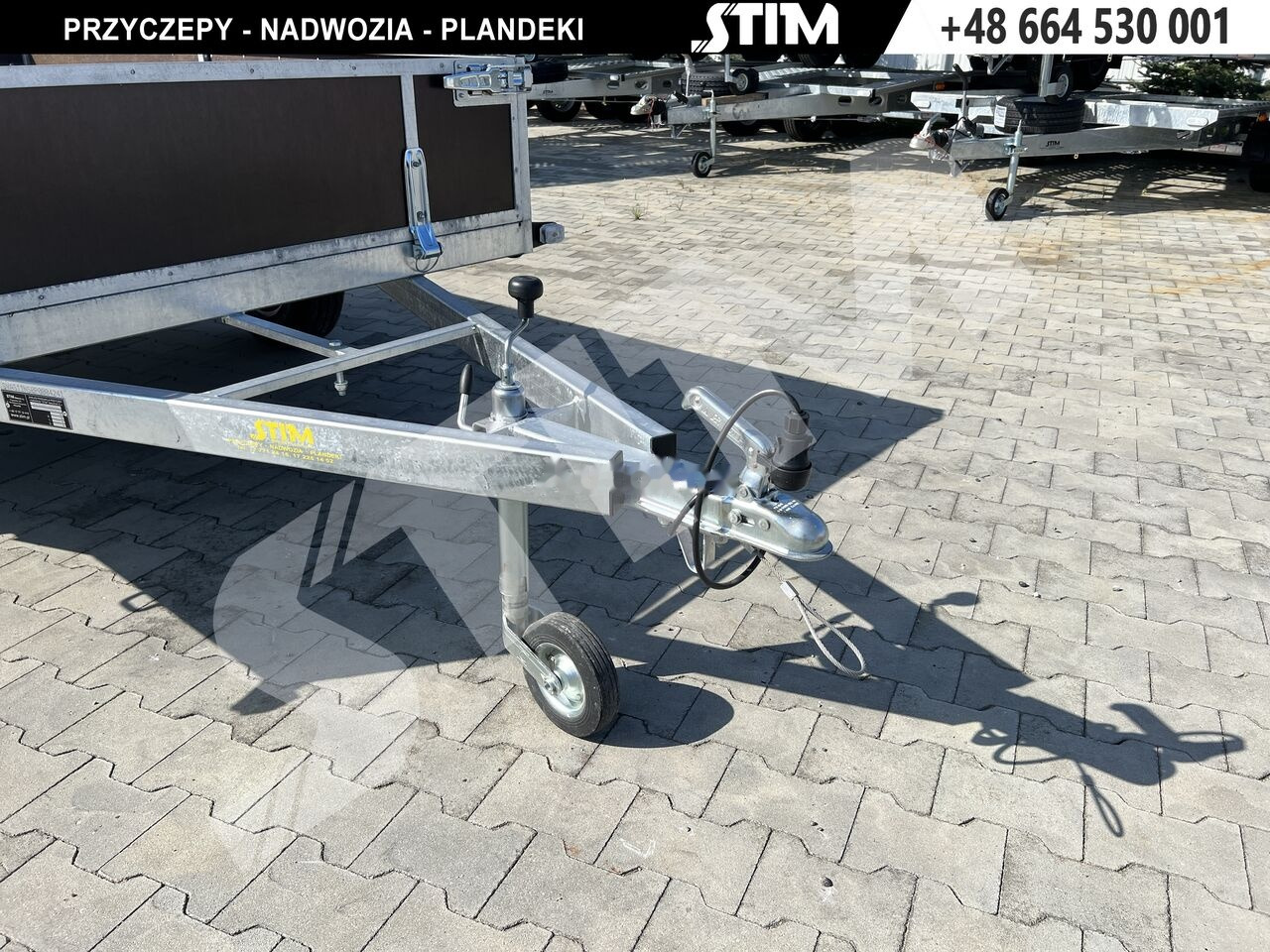 Stim S11-075/2815R + przednia burta otwierana - Reboque para carros: foto 4 Stim S11-075/2815R + przednia burta otwierana - Reboque para carros: foto 4