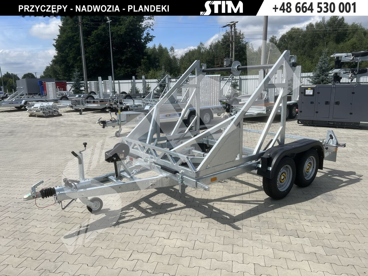 Stim S22/KB-35WR-KN - Reboque para bobinas: foto 5 Stim S22/KB-35WR-KN - Reboque para bobinas: foto 5