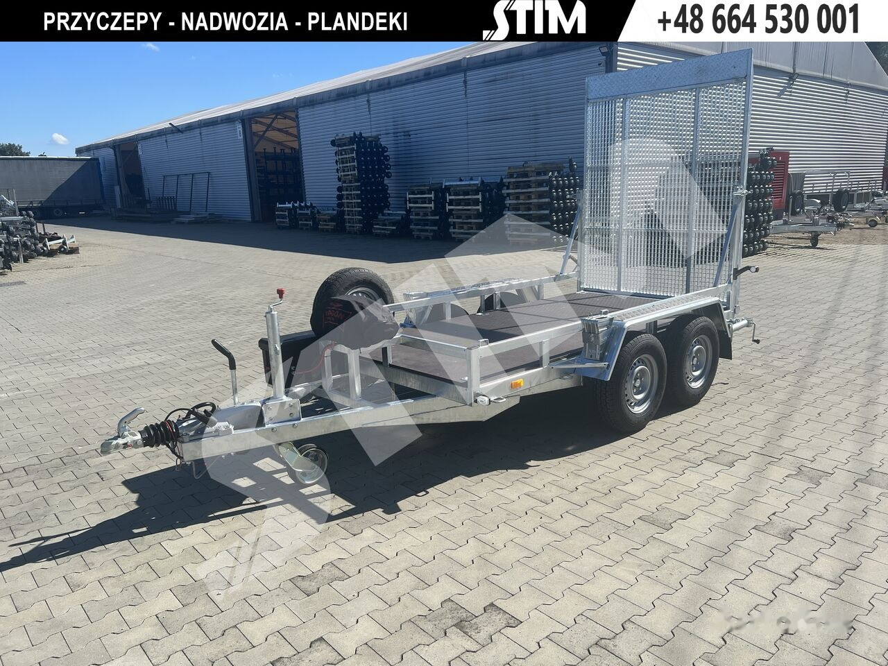 Stim S22/KP-KN/30-35 + wciągarka elektryczna - Reboque porta máquinas: foto 1 Stim S22/KP-KN/30-35 + wciągarka elektryczna - Reboque porta máquinas: foto 1