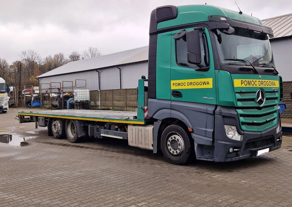 Mercedes-Benz Actros 2543 LAWETA POMOC DROGOWA NAJAZD HYDRAULICZNY 3-OSIE 6x2 - Caminhão reboque: foto 1 Mercedes-Benz Actros 2543 LAWETA POMOC DROGOWA NAJAZD HYDRAULICZNY 3-OSIE 6x2 - Caminhão reboque: foto 1