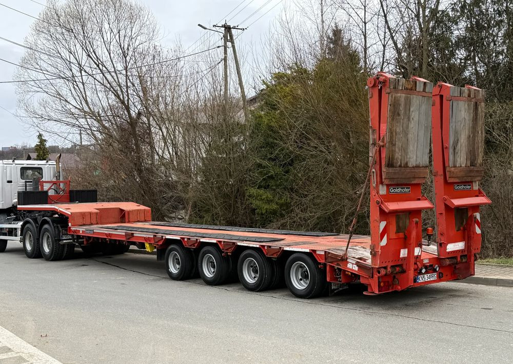 Goldhofer Naczepa Niskopodłogowa Goldhofer * 4 Osie * Bardzo Dobry Stan *Niskopodwozie - Semi-reboque baixa: foto 1 Goldhofer Naczepa Niskopodłogowa Goldhofer * 4 Osie * Bardzo Dobry Stan *Niskopodwozie - Semi-reboque baixa: foto 1