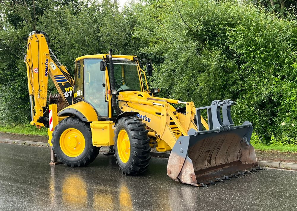 Komatsu * Koparko Ładowarka * Komatsu WB 97 S Utility * - Retroescavadeira: foto 1 Komatsu * Koparko Ładowarka * Komatsu WB 97 S Utility * - Retroescavadeira: foto 1