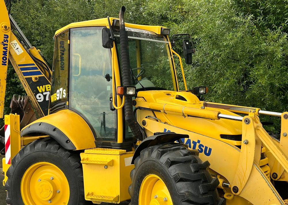 Komatsu * Koparko Ładowarka * Komatsu WB 97 S Utility * - Retroescavadeira: foto 4 Komatsu * Koparko Ładowarka * Komatsu WB 97 S Utility * - Retroescavadeira: foto 4